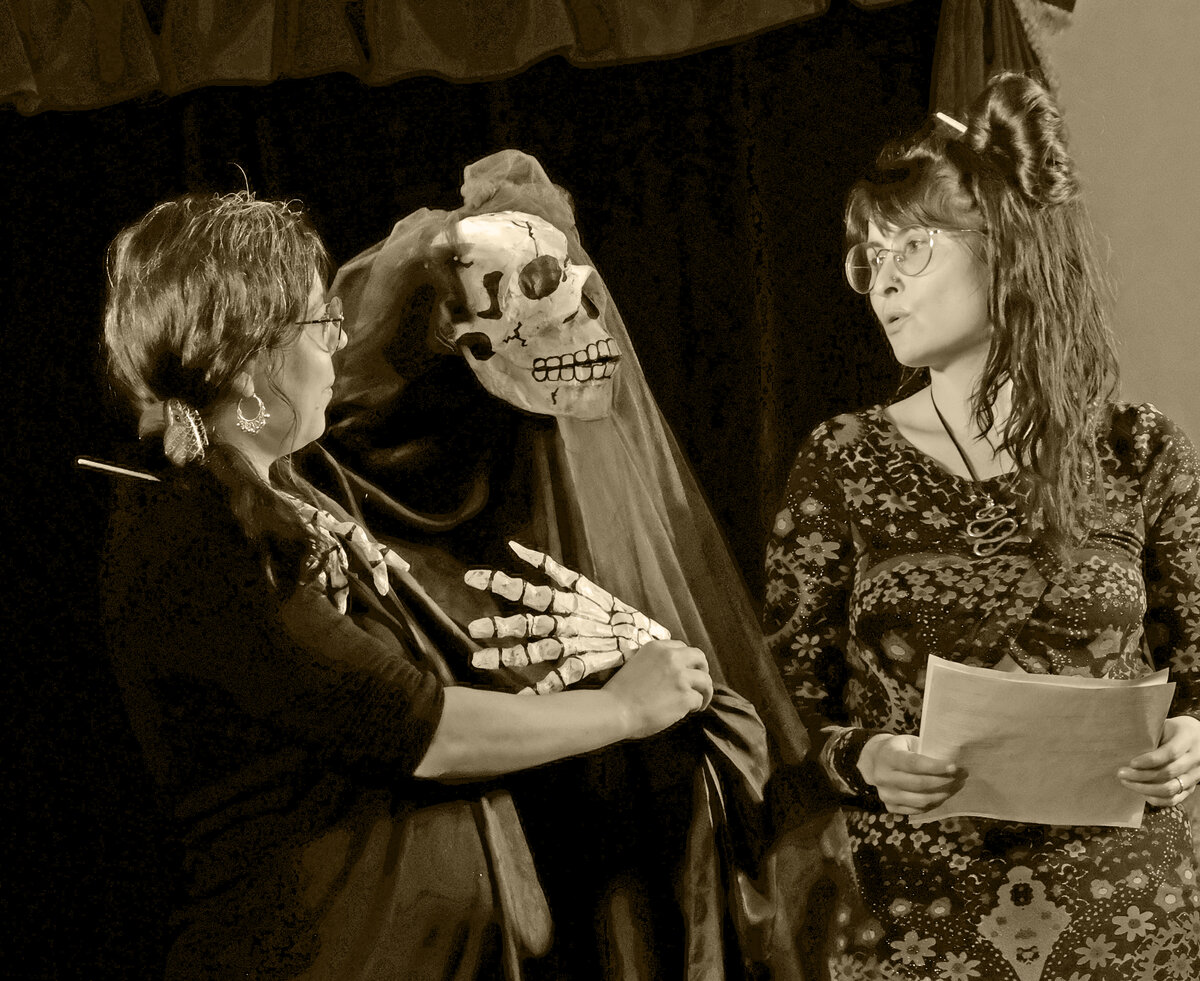 Mylène et la Mort face à face