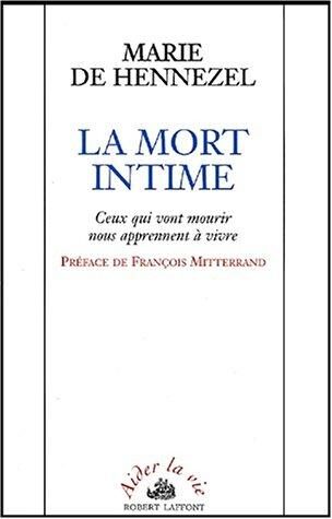 Couverture du livre La mort intime